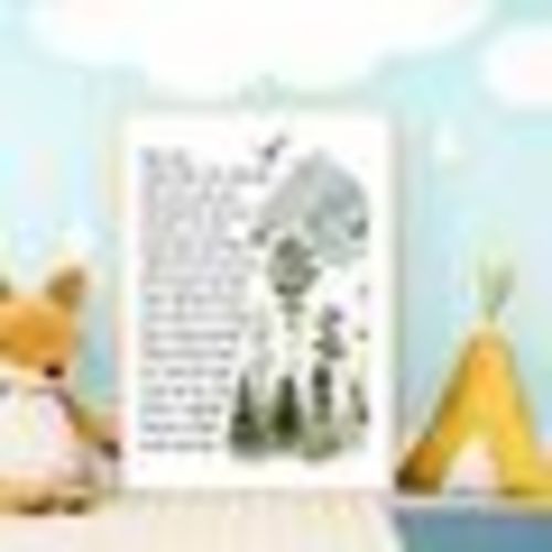 Prayer For Son Print, Baby Boy Gift, Christian Nursery Decor, Dear God Prayer, Wall Art, Shipped To You