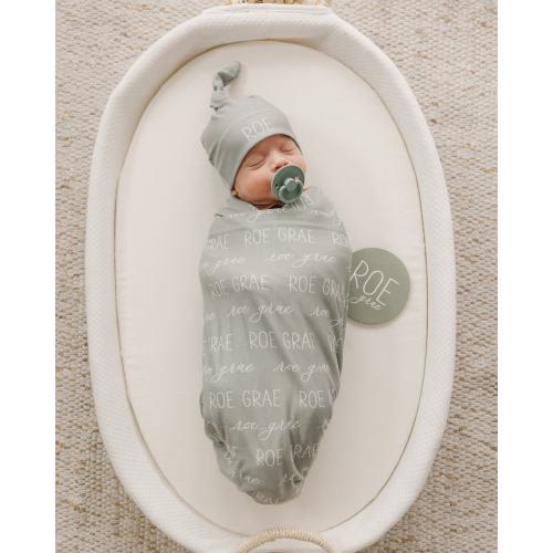 Personalized Swaddle Blanket, Optional Bundle, Newborn Coming Home Outfit Photo Props, Baby Name Announcement Sign, Baby Shower Gift JS12