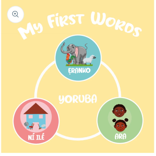 My First Yoruba Words Books