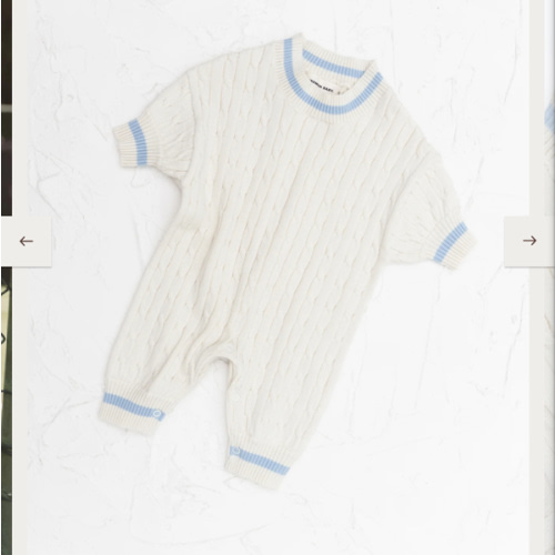 Prep Lounge Suit - Baby Blue