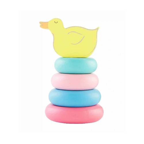 Mud Pie Duck Farm Wood Stacking Toy - FINAL SALE - Teskeys