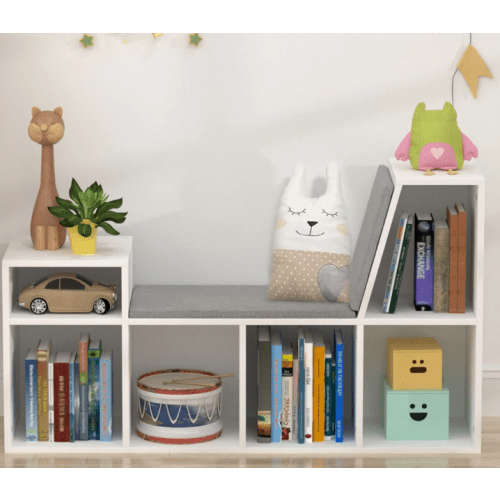 6-Tier Wooden Corner Reading Nook