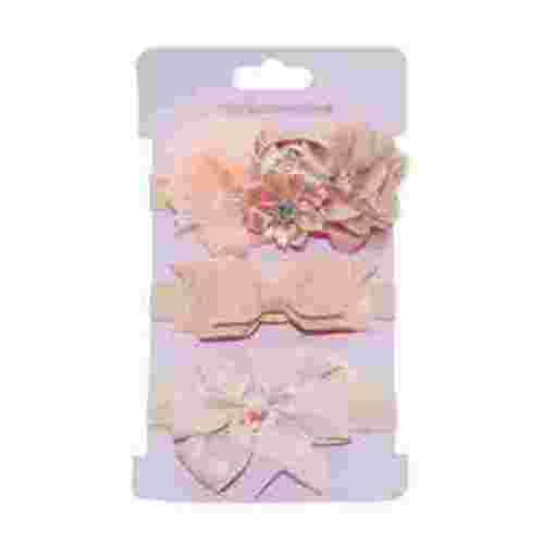 2024 breaise 3Pcs Kids Elastic Floral Headband Hair Girls baby Bowknot Hairband Set