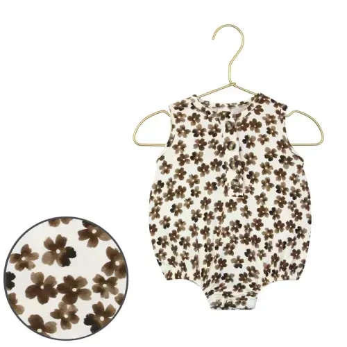 Sloane Bubble Romper – Lou Lou & Company- newborn