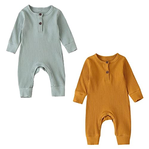 iddolaka Newborn Summer Baby Boy Girl Rompers Bodysuit Jumpsuit Playsuit One Piece Outfit Clothes