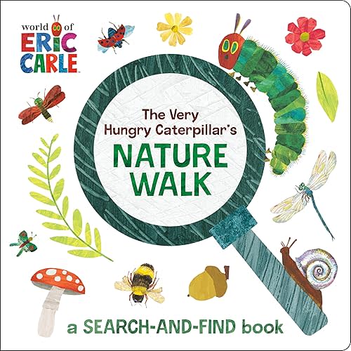 The Very Hungry Caterpillar's Nature Walk: A Search-and-Find Book (World of Eric Carle) Board book – June 4, 2024