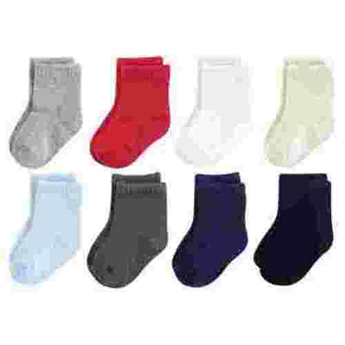Luvable Friends Baby Boy Fun Essential Socks, Blue Red, 12-24 Months