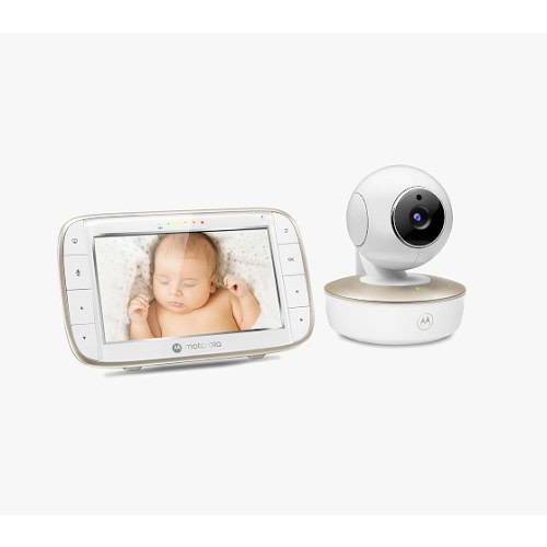Motorola® VM855 5" Video WiFi Baby Monitor with Motorized Pan/Tilt | Pottery Barn Kids