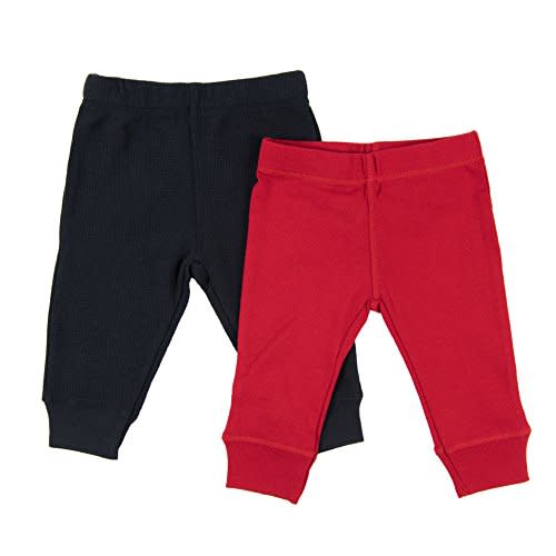 Leveret Solid Baby Crawling Pants & Legging Set Kids Baby Pants (Size 3-24 Months) Variety of Colors