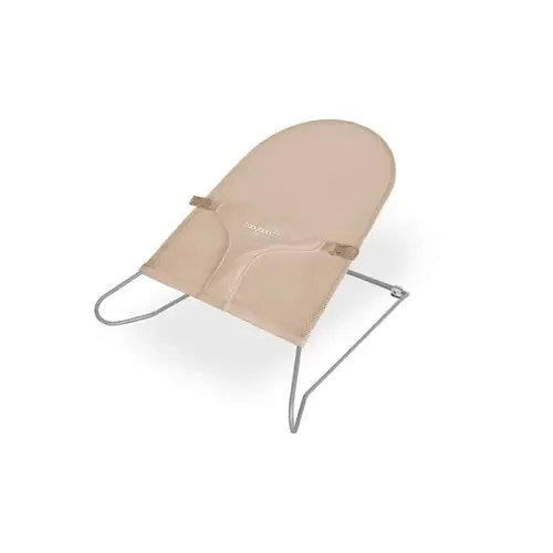 Babyhood Safety Mesh Bouncer Toasted - Almond | Baby Bunting AU