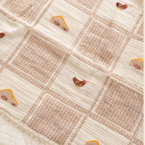 patchwork blanket - farm