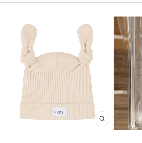 Double Knot Beanie - Cream
