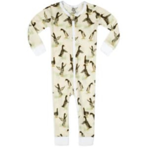 Duck Organic Cotton Snap Footed Romper | MILKBARN Kids | Organic and Bamboo Baby Clothes and Gifts