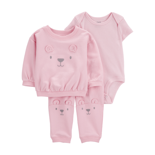 Baby 3-Piece Bear Little Cardigan Set - Carter's | Carter's