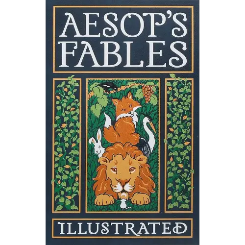 Aesop's Fables Illustrated (Leather-bound Classics)