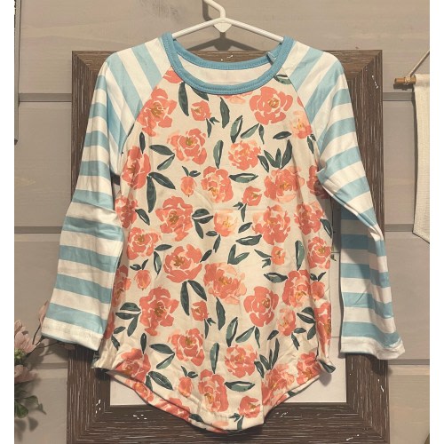Infants/Toddler/Children long sleeve multi print long sleeve shirt