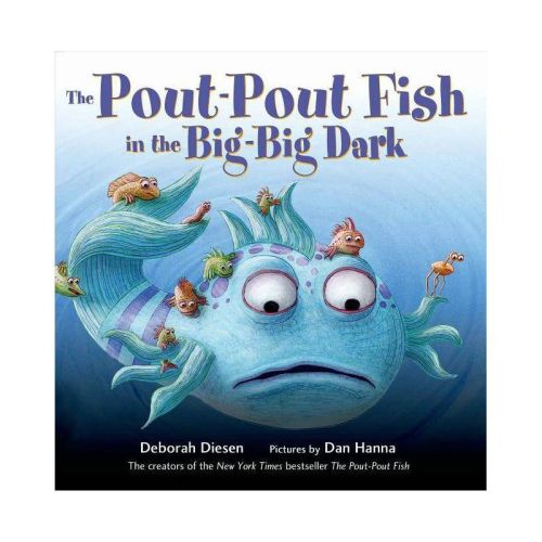 The Pout-pout Fish In The Big-big Dark ( Pout-pout Fish) - By Deborah Diesen (board Book)