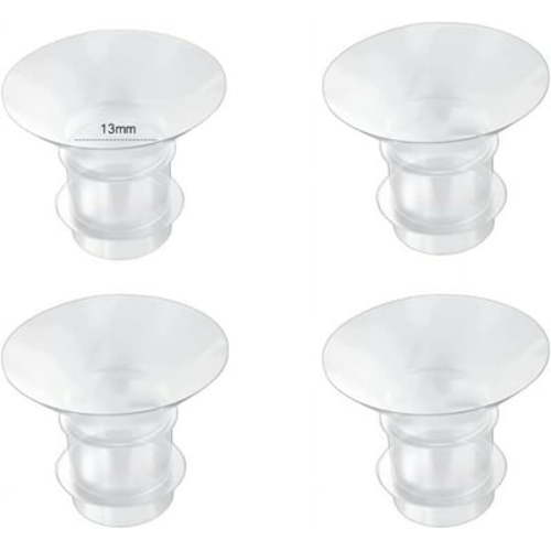 Flange Inserts 13mm for Medela,Spectra 24mm Shields/Flanges,Compatible with Momcozy S12 Pro/S9 Pro/S9/S12 Wearable Breast Pump,Reduce 24mm Nipple Tunnel Down to 13mm,4PCS