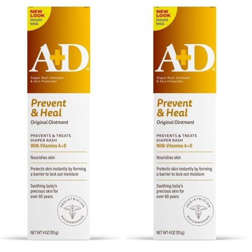A+D Original Ointment, 4 Ounce (Pack of 2)