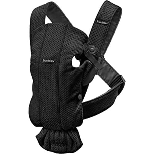 BabyBjörn Baby Carrier Mini, 3D Mesh, Black