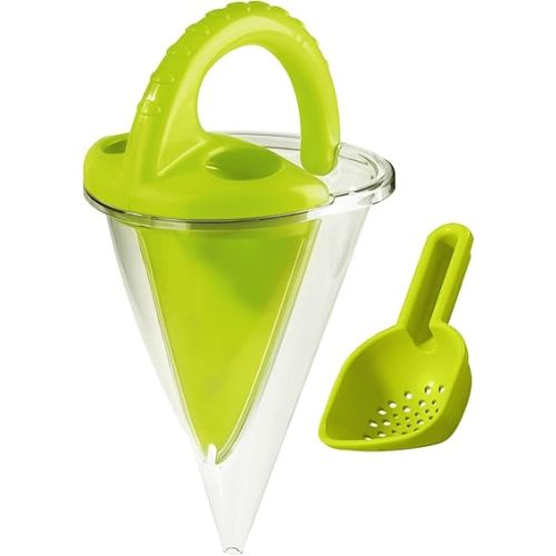 HABA Spilling Funnel XXL with Sifting Shovel - Ultimate Sand & Water Mixing STEM Learning Activity, Kids Beach Toys & Kids Outdoor Toys for 3+