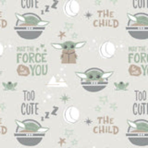 Star Wars Cozy Friends Baby Yoda/Grogu Fitted Crib Sheet – Lambs & Ivy
