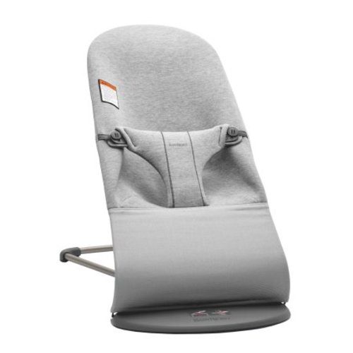 Bouncer Bliss, Light Gray Frame - 3D Jersey, Light Beige