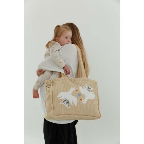 The By Billie Diaper bag - cream