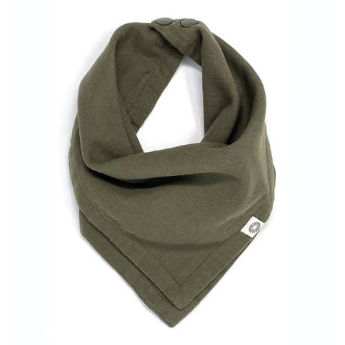 Organic Baby Bandana Bib – Single Scarf Bib – Kishu Baby