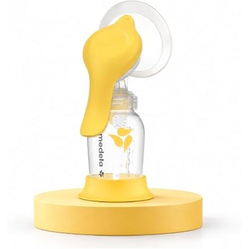 Medela Harmony Manual Breast Pump, On-the-Go, More Milk Output