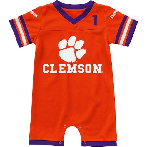 Clemson Tigers Colosseum Infant Bumpo Football Romper - Orange