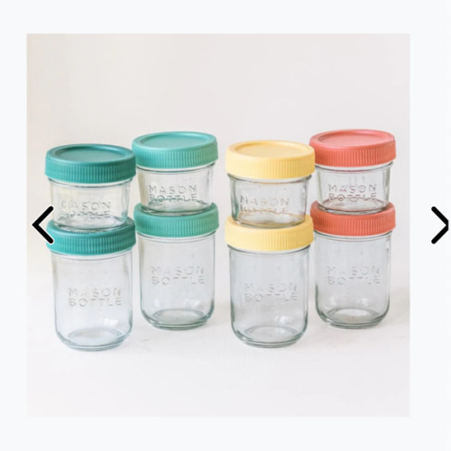 Breastmilk Storage Jar Set – Mason Bottle