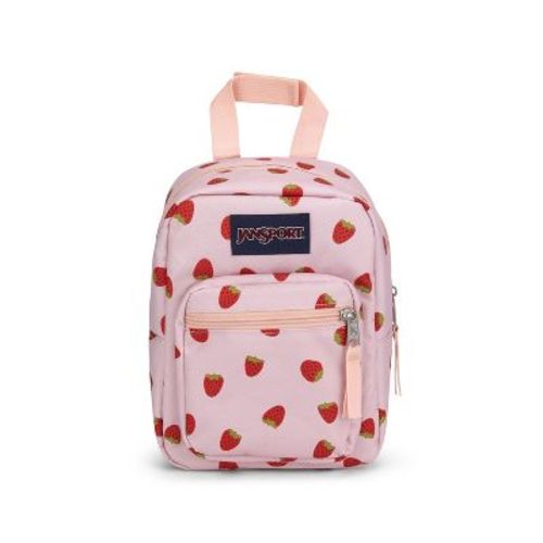 JanSport Big Break Lunch Bag - Strawberry Shower
