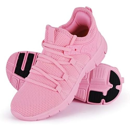 INZCOU Running Shoes Lightweight Tennis Shoes Non Slip Gym Workout Shoes Breathable Mesh Walking Sneakers