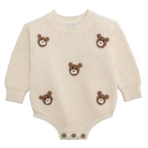 Mud Pie - Baby Bear Sweater Bubble