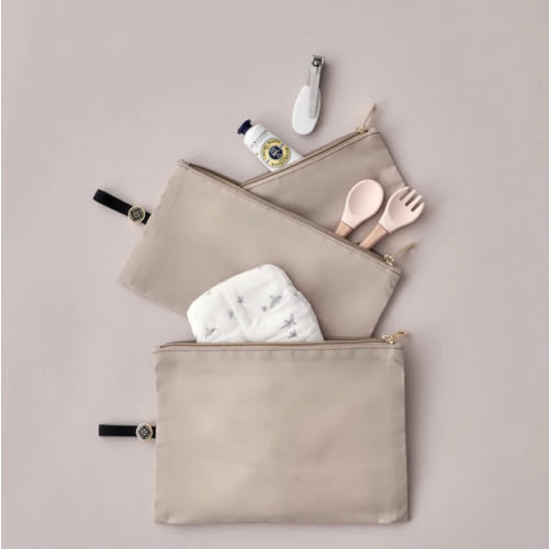 Expandable Packing Pouches Beige