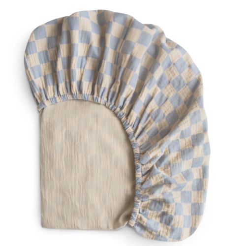 Mushie Extra Soft Muslin Crib Sheet – Babyletto