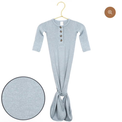 Miller Plush Knit Knotted Gown