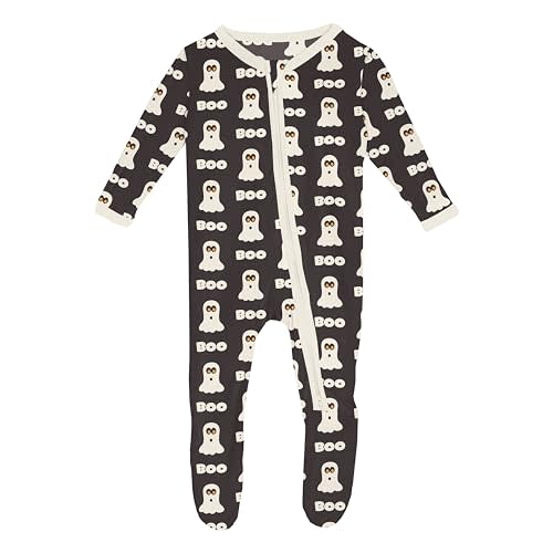 KicKee Halloween Celebrations Footie with Zipper, One-Piece Baby Clothes, Boy and Girl Soft Clothes