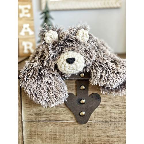 Little Bear Lovey - Brown Frosted