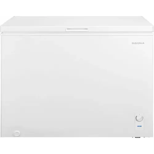 Insignia™ - 10.4 Cu. Ft. Garage-Ready Chest Freezer - White