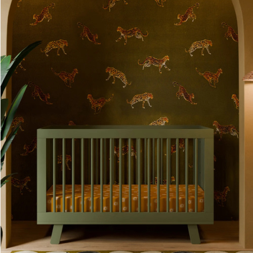 Hudson 3-in-1 Convertible Crib with Toddler Bed Conversion Kit