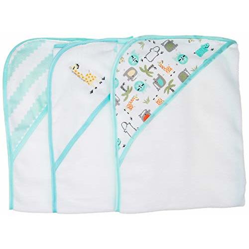 Buttons and Stitches Baby Boys Infant Hooded Towels