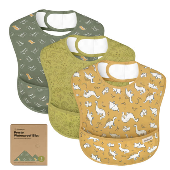 3-Pack Presto Waterproof Bibs