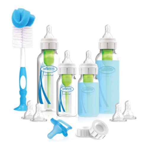 Options+ Narrow Glass Bottle Gift Set | Snuggle Bugz | Canada's Baby Store