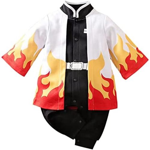 Anime Costume Baby Romper Newborn Halloween Thanksgiving Infant Christmas Jumpsuit Toddler Cosplay Outfit