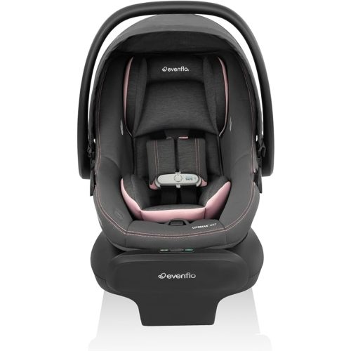 Evenflo LiteMax NXT Infant Car Seat with SensorSafe (Primrose Pink)