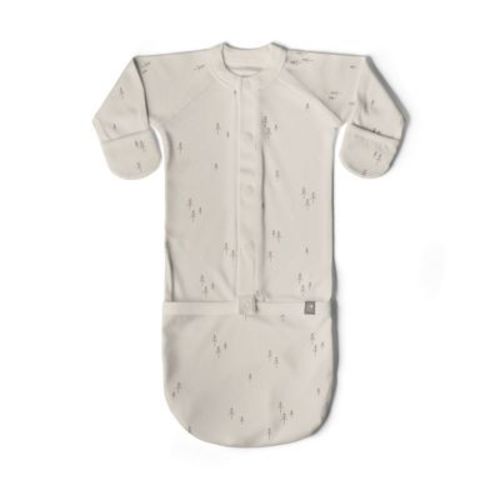 Goumi 24 Hour Convertible Sleeper Baby Gown - Sandstone 0-3m