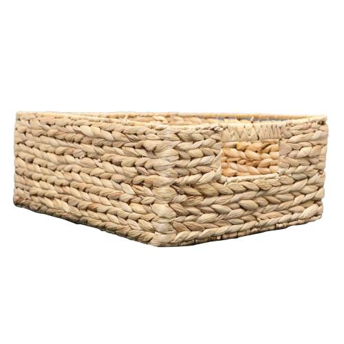 allen + roth Small Natural Water hyacinth Decorative Basket