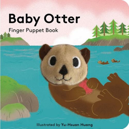 Baby Otter: Finger Puppet Book - (baby Animal Finger Puppets) (board Book)
